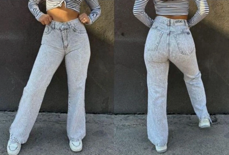 Baggy de dama blanco