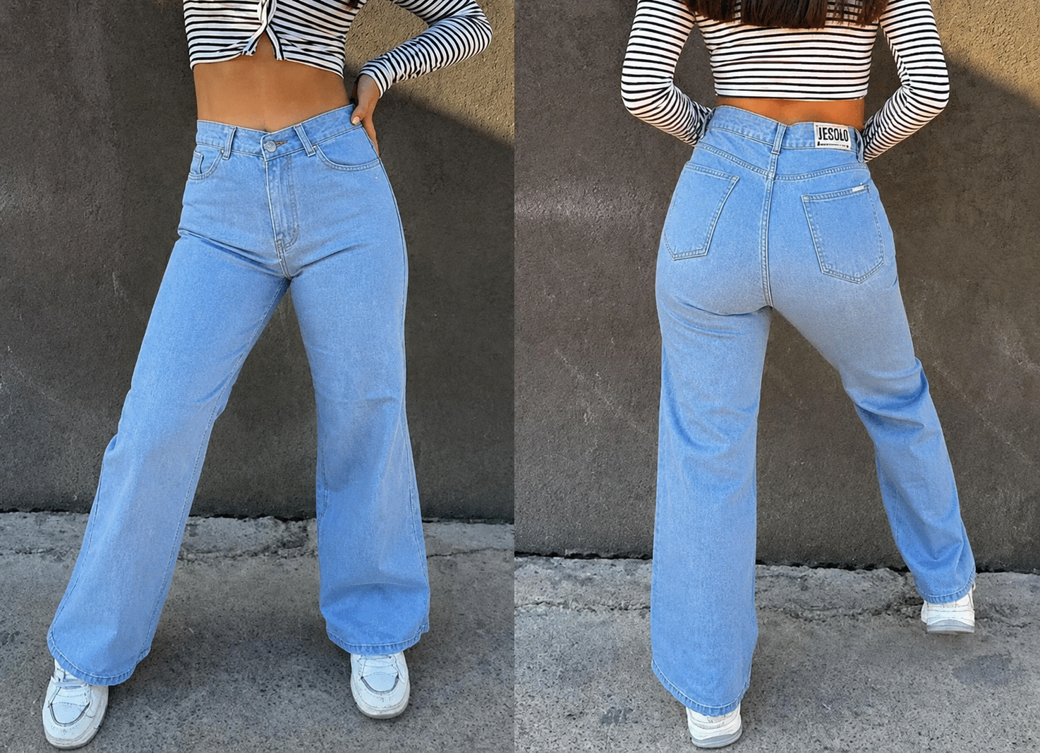 Baggy de dama celeste