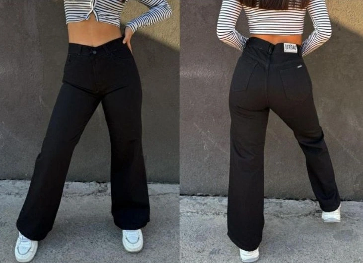Baggy de dama negro